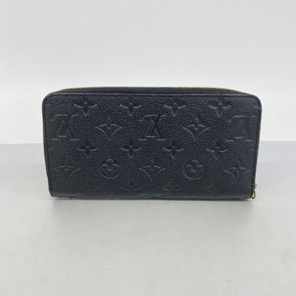 Louis Vuitton Wallet Monogram Empreinte Zippy Noir — view 9