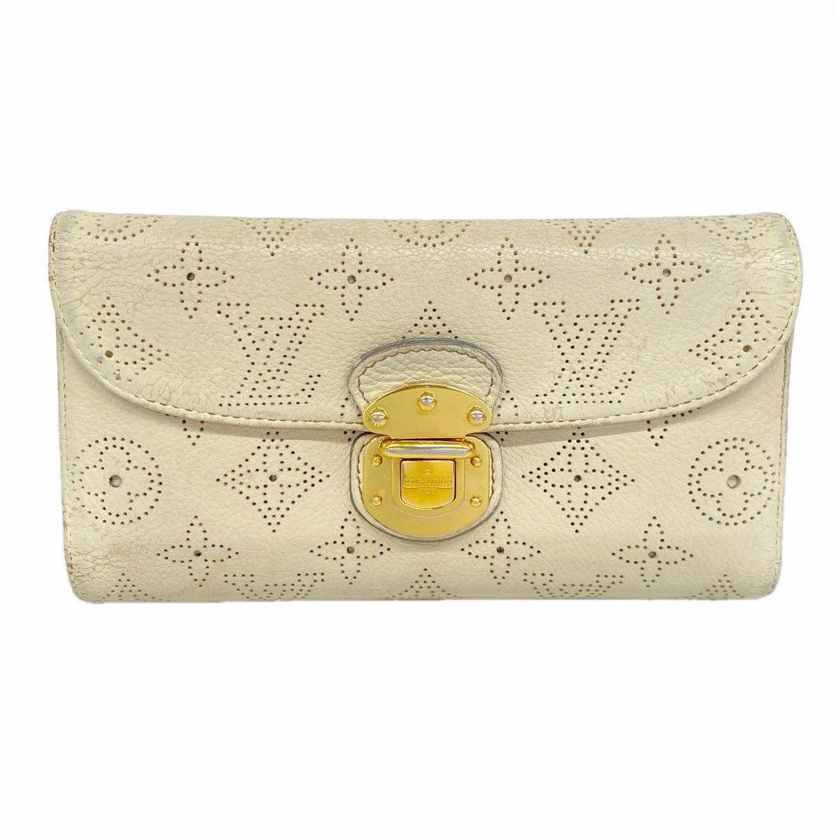 Louis Vuitton Trifold Wallet Mahina Portefeuille Amelia