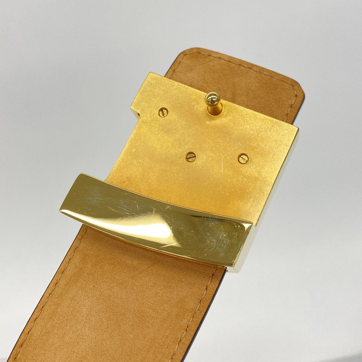 Louis Vuitton Belt Monogram Ceinture LV Initial Brown — view 5