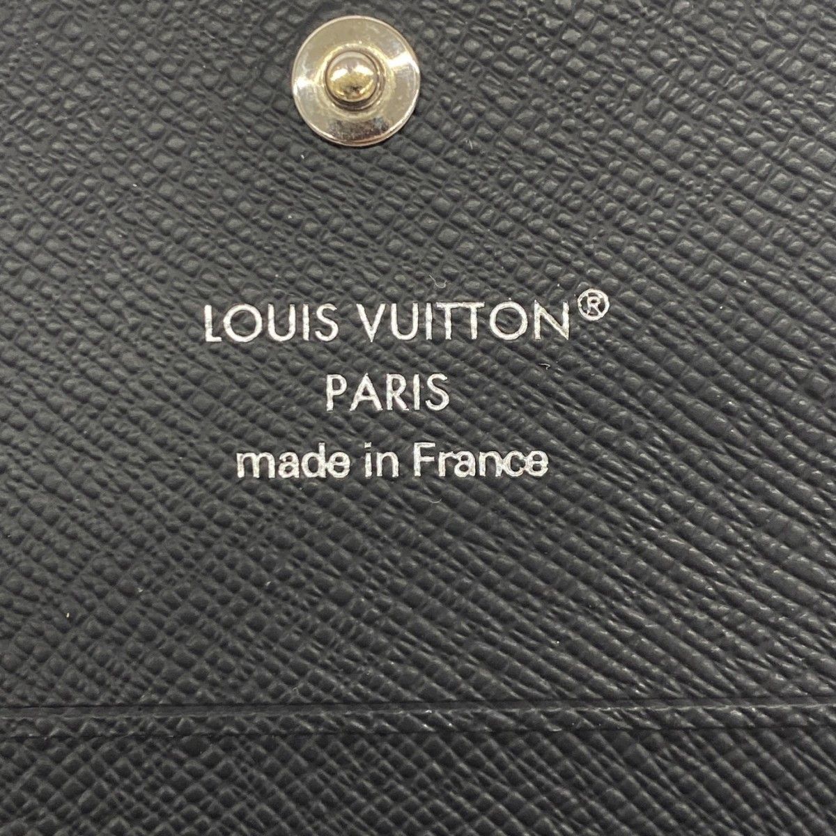 Louis Vuitton Card Case Monogram Eclipse Business Holder Black — view 4