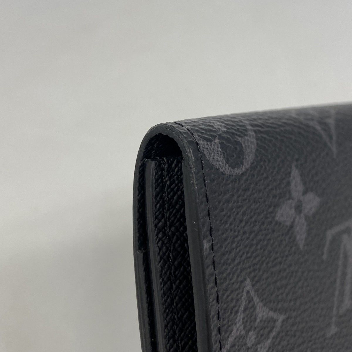 Louis Vuitton Card Case Monogram Eclipse Business Holder Black — view 5
