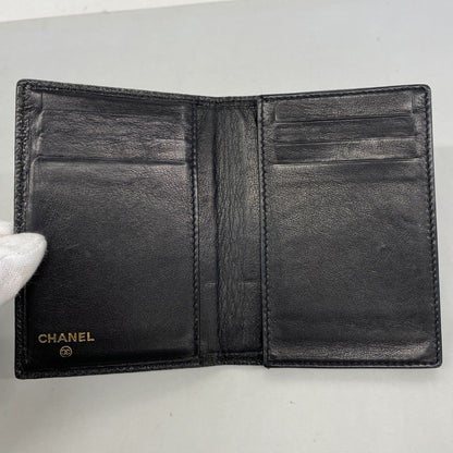 Chanel Card Case Caviar Leather Black Cles — view 3