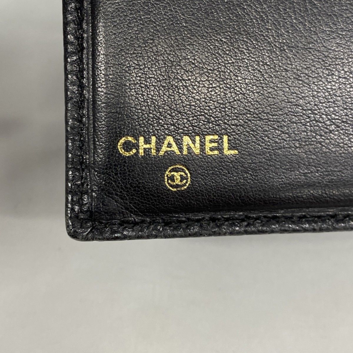 Chanel Card Case Caviar Leather Black Cles — view 4