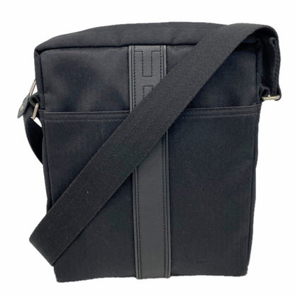 Hermes Shoulder Bag Acapulco Bandouliere PM Toilet Blanc Black Silver