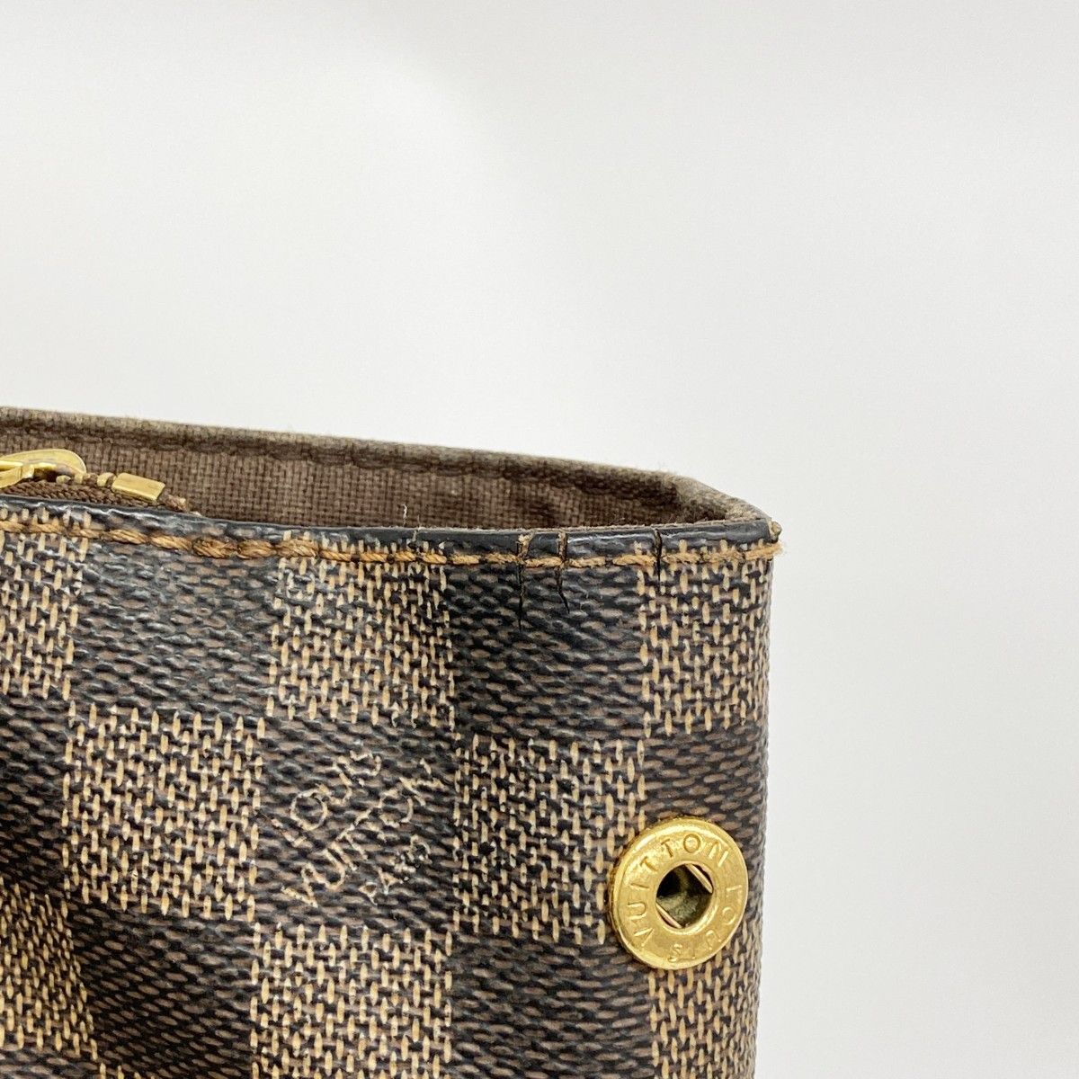 Louis Vuitton Tote Damier Cabas Bobble Brown — view 6