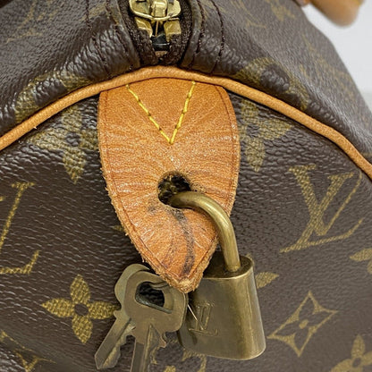 Louis Vuitton Handbag Monogram Speedy 30 Brown — view 8