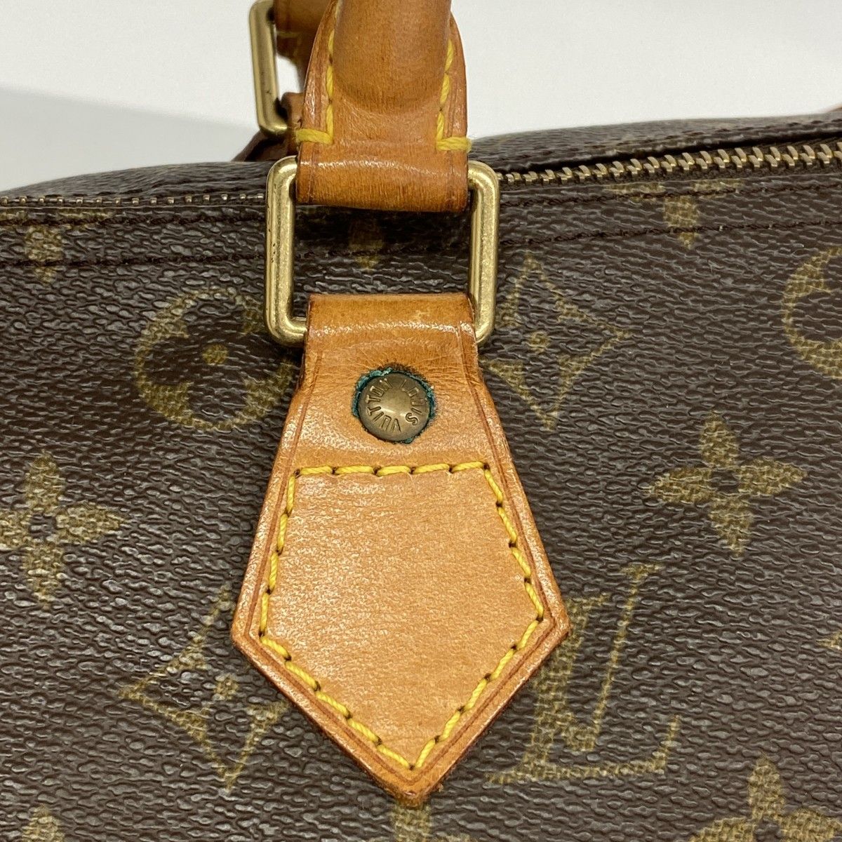 Louis Vuitton Handbag Monogram Speedy 30 Brown — view 9
