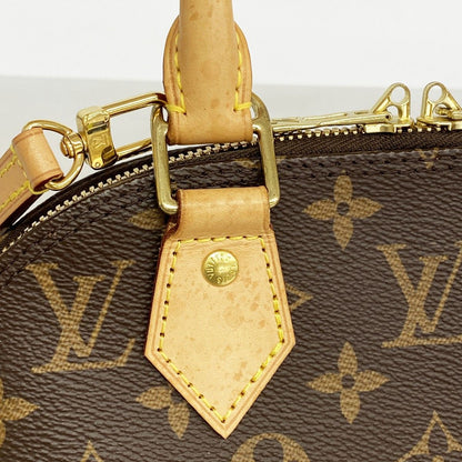 Louis Vuitton Handbag Monogram Alma BB Brown 2-Way — view 7