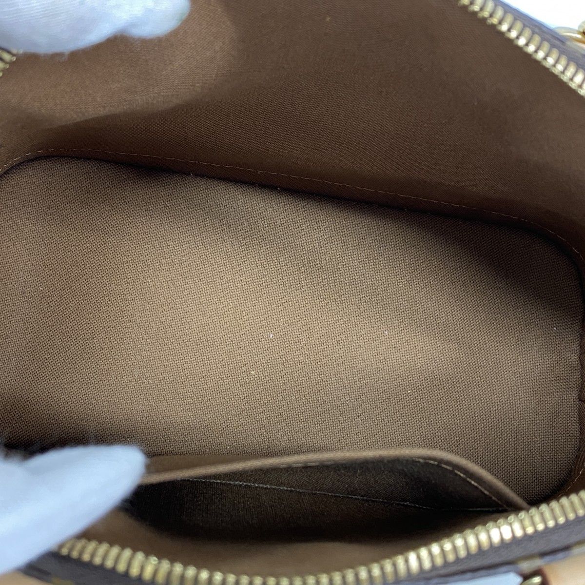 Louis Vuitton Handbag Monogram Alma BB Brown 2-Way — view 4