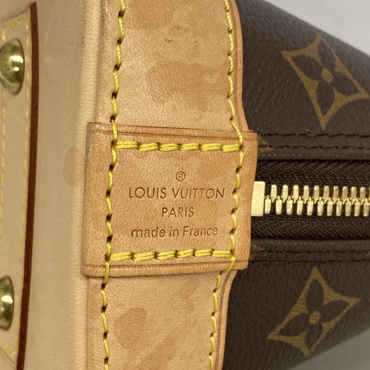 Louis Vuitton Handbag Monogram Alma BB Brown 2-Way — view 5