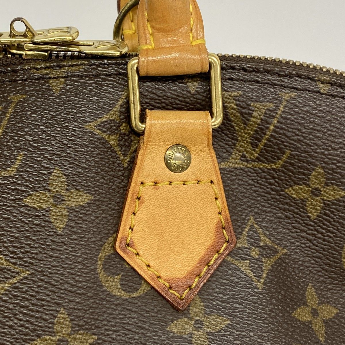Louis Vuitton Handbag Monogram Alma Brown — view 7
