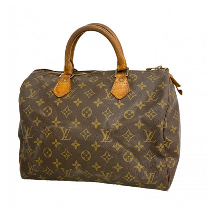 Louis Vuitton Handbag Monogram Speedy 30 Brown