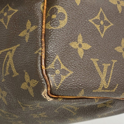 Louis Vuitton Handbag Monogram Speedy 30 Brown — view 9