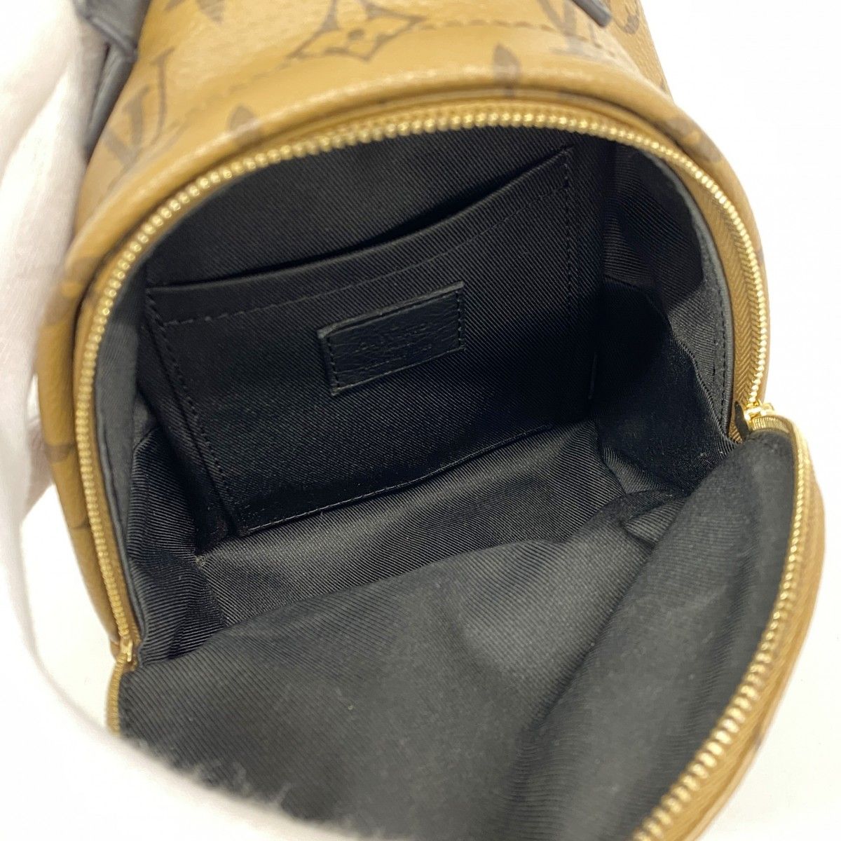 Louis Vuitton Backpack Monogram Reverse Palm Springs Mini Brown — view 4
