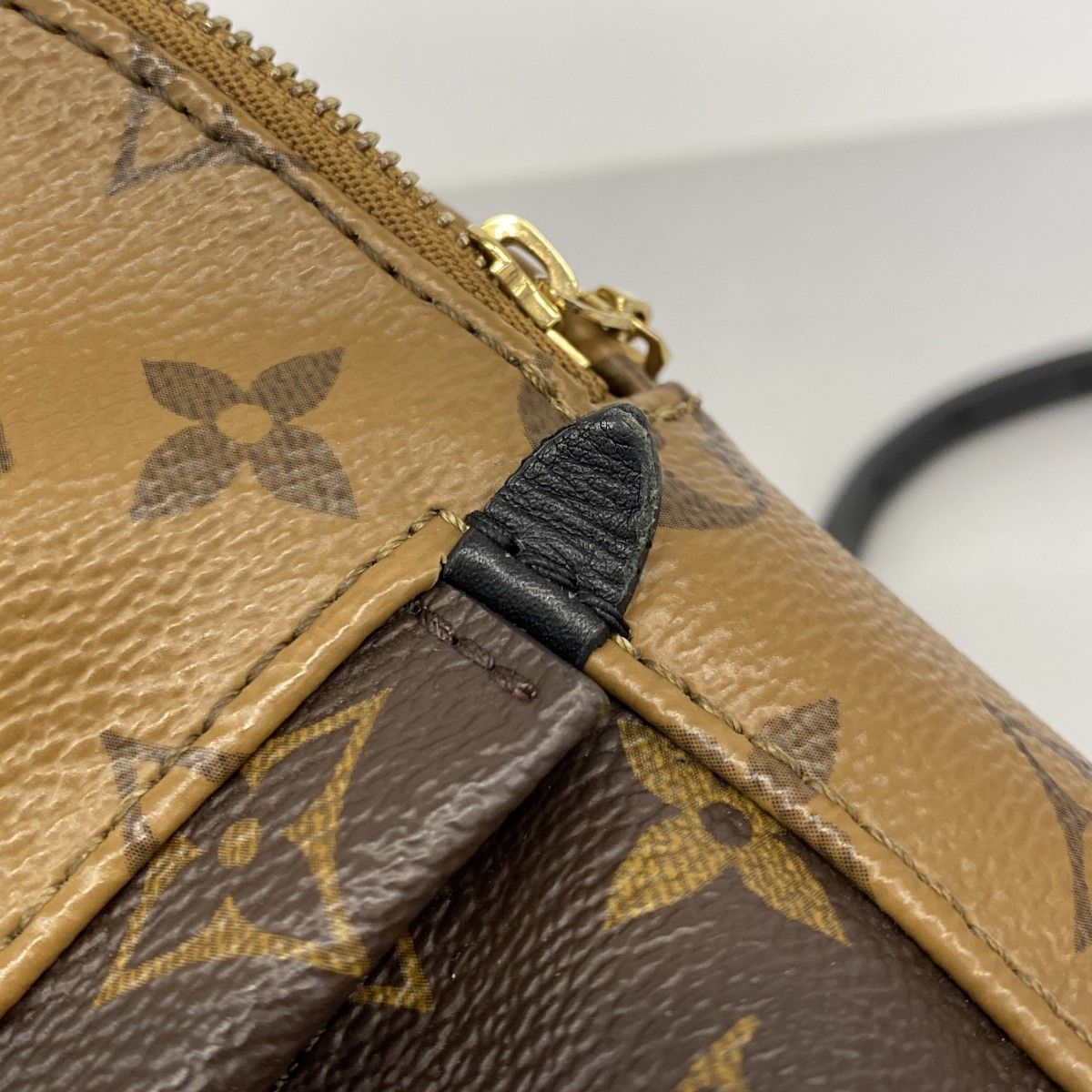 Louis Vuitton Backpack Monogram Reverse Palm Springs Mini Brown — view 9