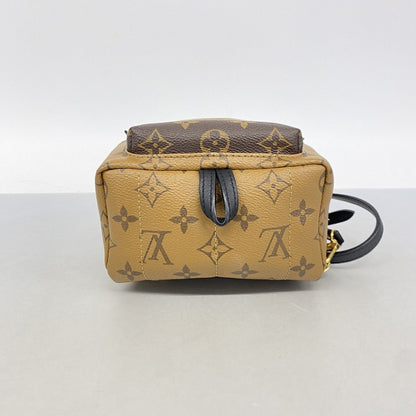 Louis Vuitton Backpack Monogram Reverse Palm Springs Mini Brown — view 3