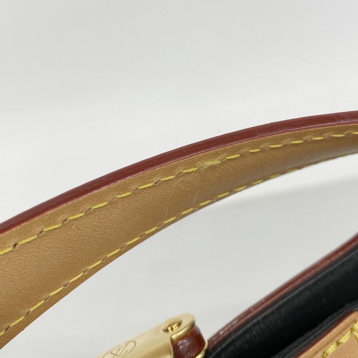 Louis Vuitton Handbag Monogram Duffle Brown 2-Way — view 8