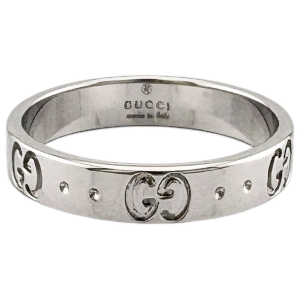 Gucci Icon Ring 18k White Gold — view 3