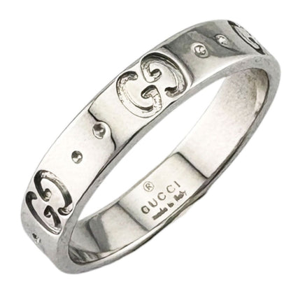 Gucci Icon Ring 18k White Gold