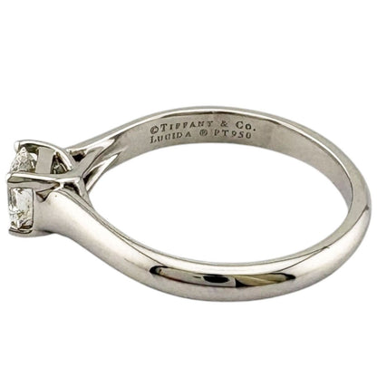 Tiffany & Co Lucida Ring Platinum Diamond — view 4