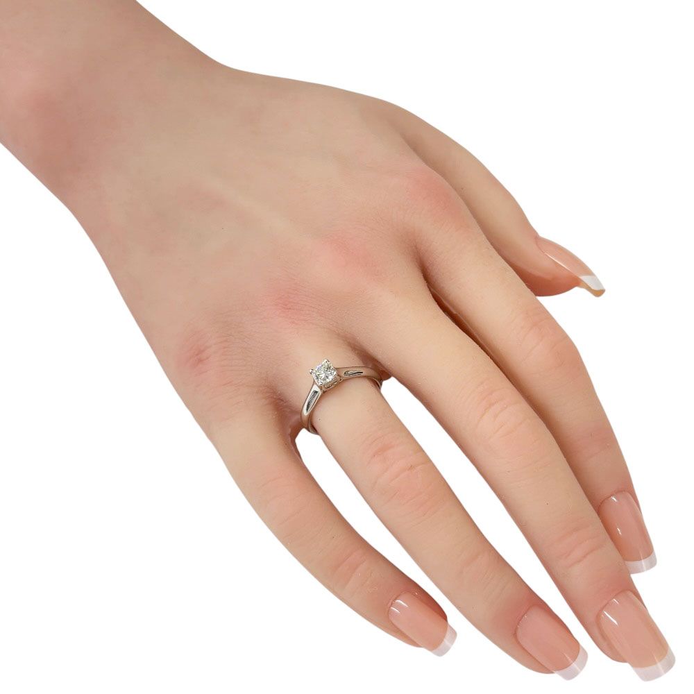 Tiffany & Co Lucida Ring Platinum Diamond — view 2