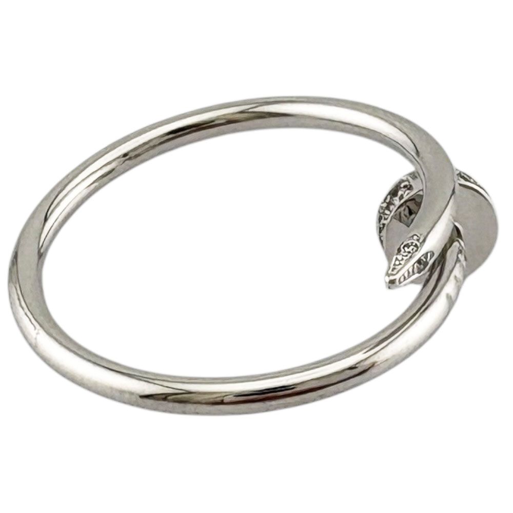 Cartier Juste un Clou Ring 18k White Gold Diamond — view 6