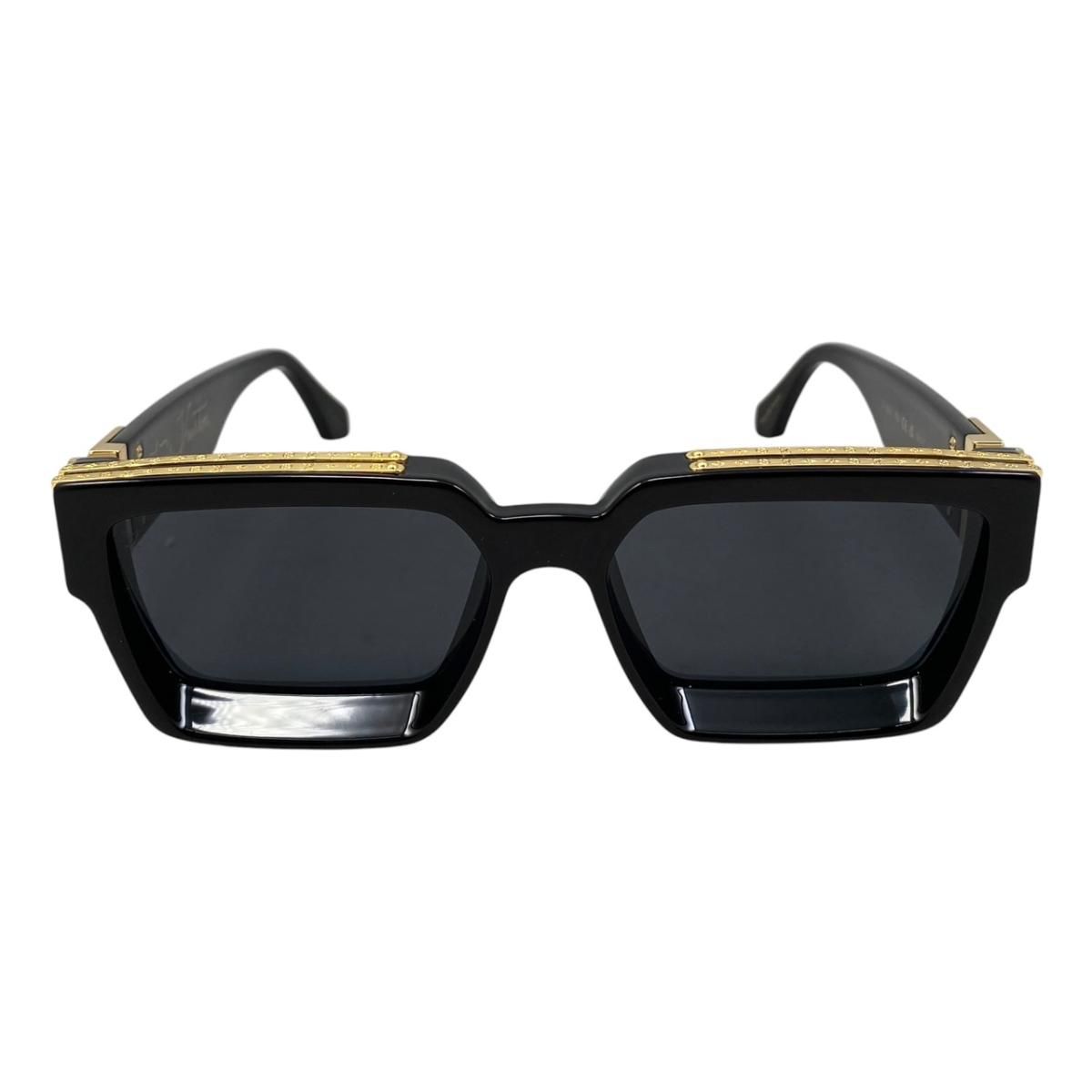 Louis Vuitton Sunglasses 1.1 Millionaire LV Logo Black Gold Eyewear — view 3