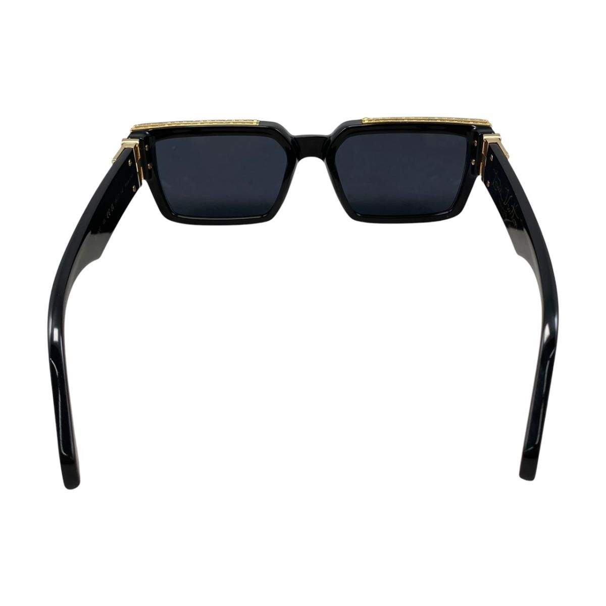 Louis Vuitton Sunglasses 1.1 Millionaire LV Logo Black Gold Eyewear — view 4