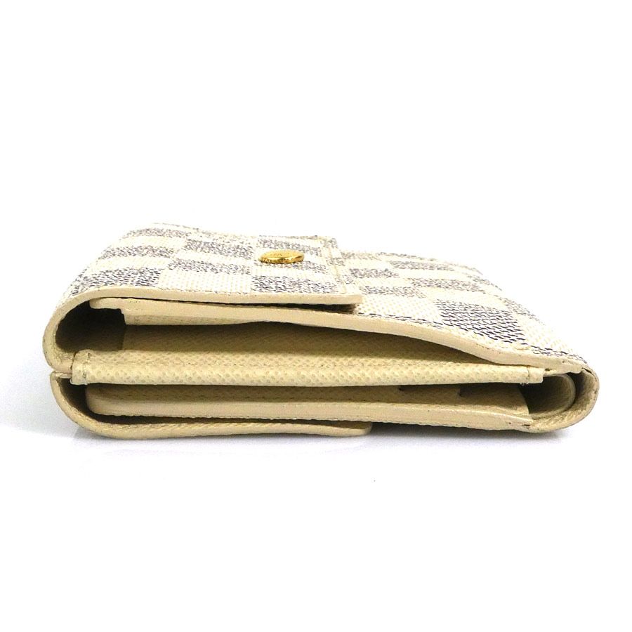 Louis Vuitton Bifold Wallet Damier Azur Portefeuille Elise — view 4