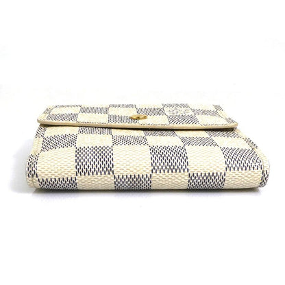 Louis Vuitton Bifold Wallet Damier Azur Portefeuille Elise — view 3