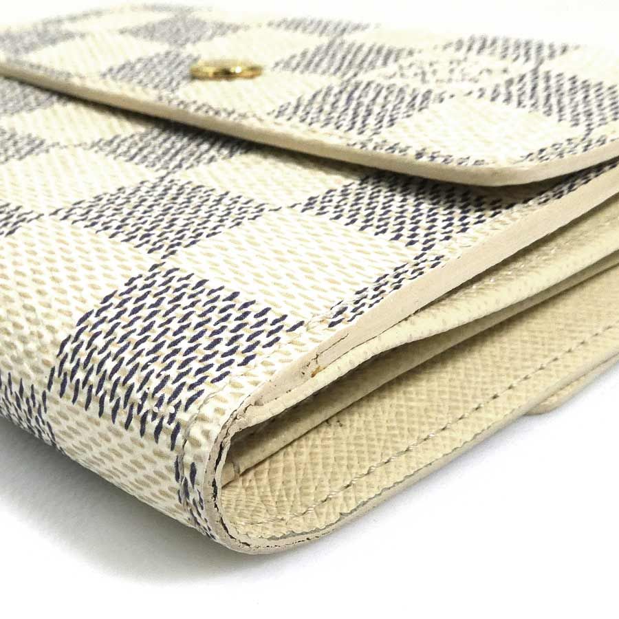 Louis Vuitton Bifold Wallet Damier Azur Portefeuille Elise — view 6