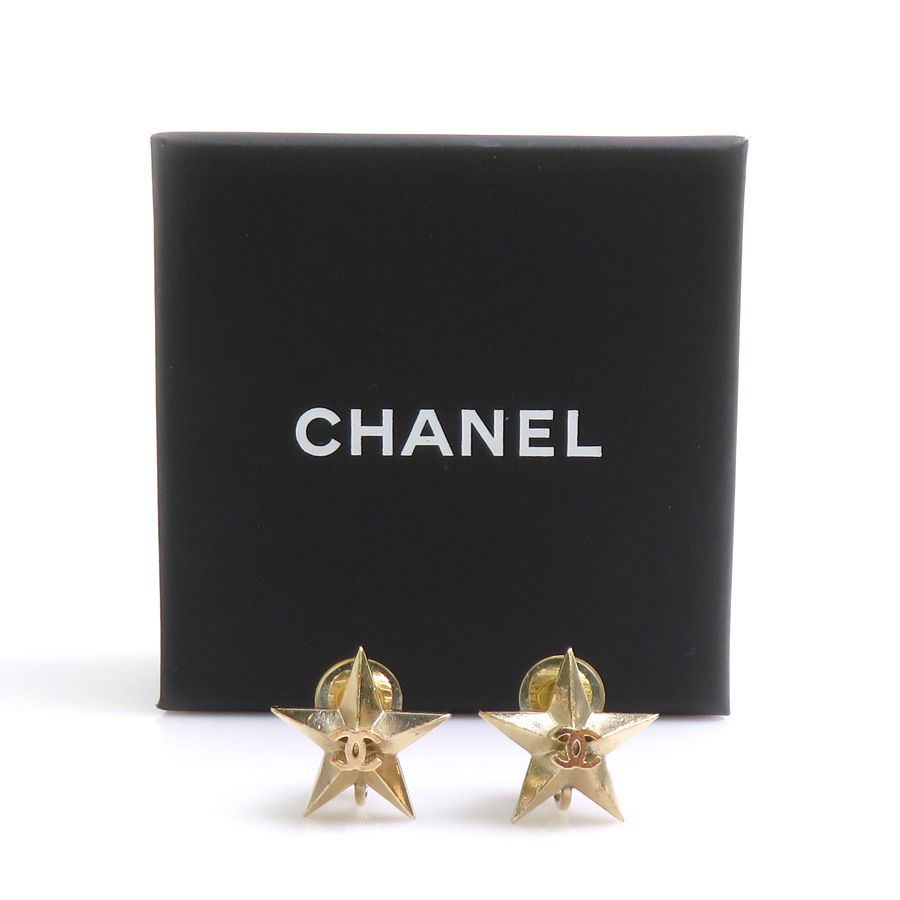 Chanel Earrings Gold — view 8