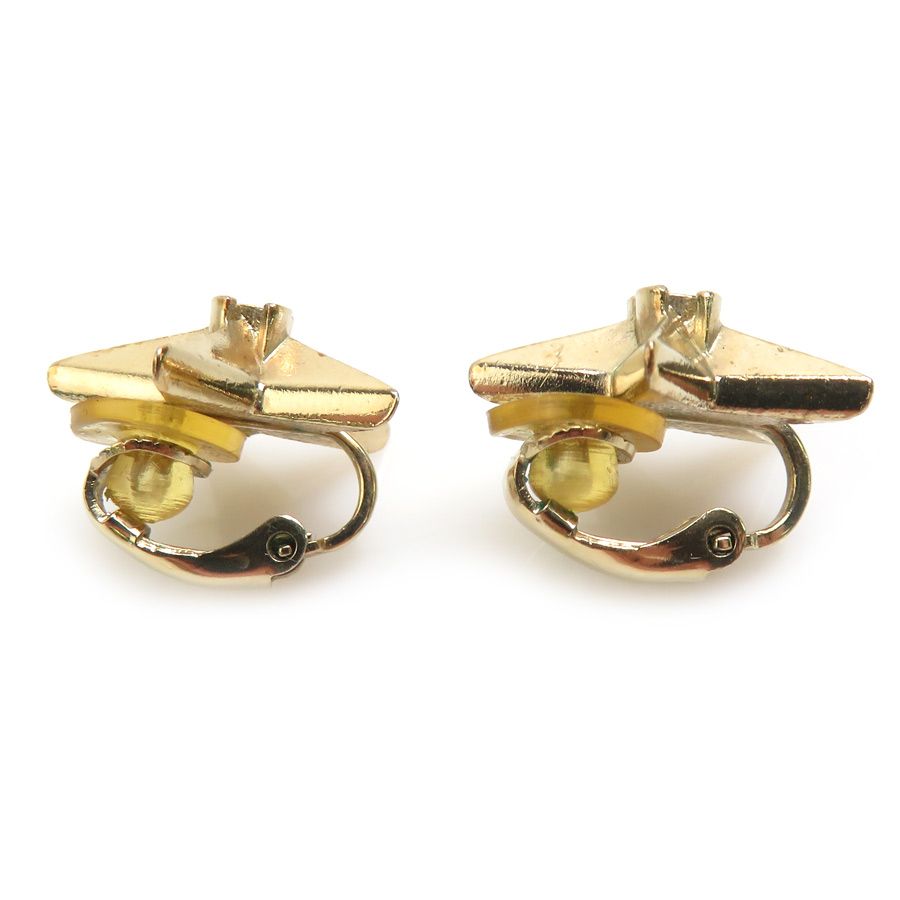 Chanel Earrings Gold — view 2