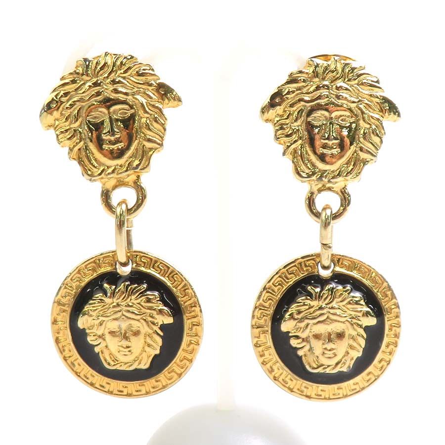 Versace Earrings Gold
