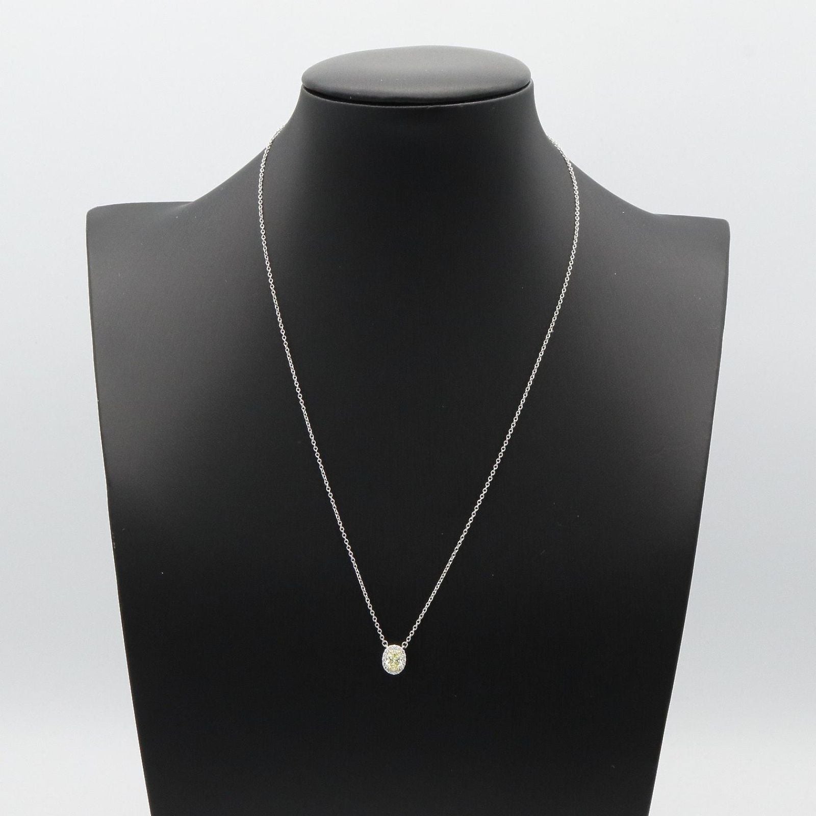 Tiffany & Co Necklace Sorest Diamond 40 cm 18k White Gold 18k — view 5