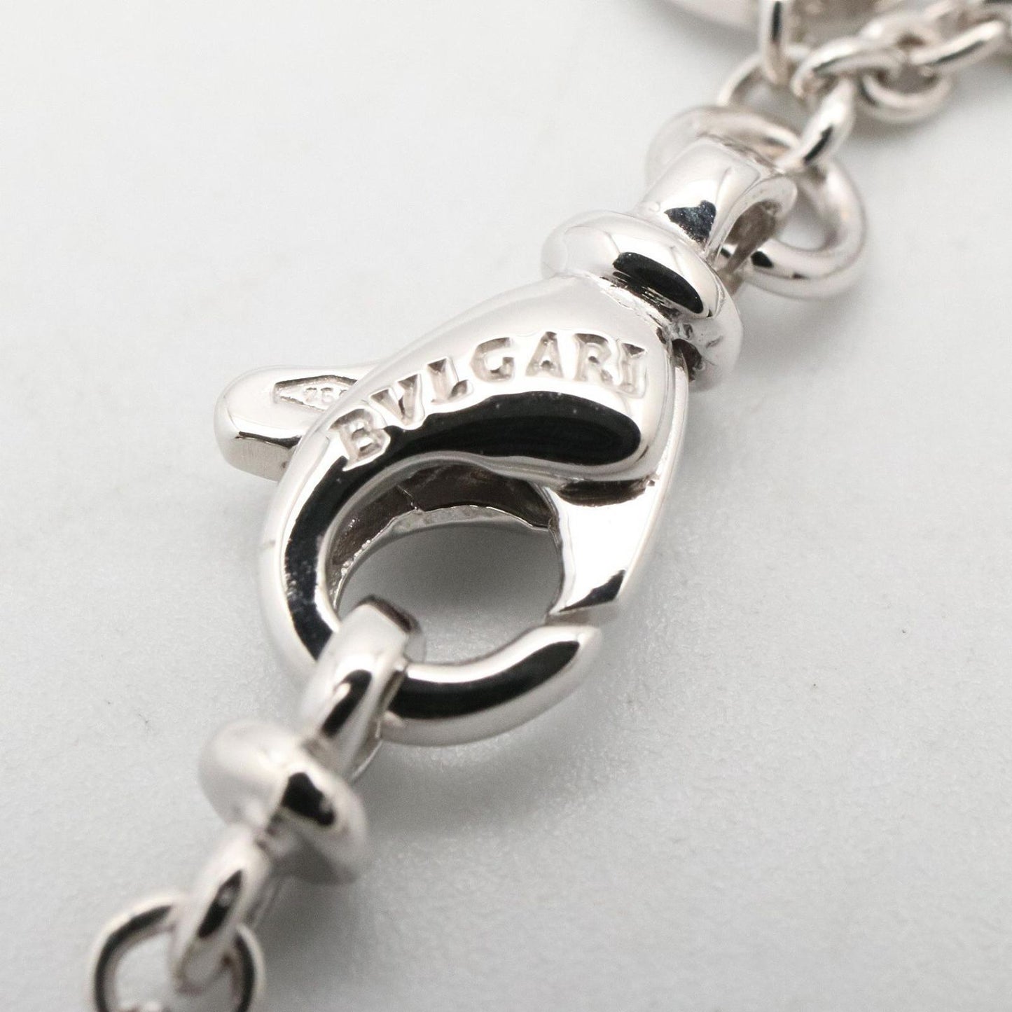 Bvlgari Necklace 40 cm 18k White Gold — view 4