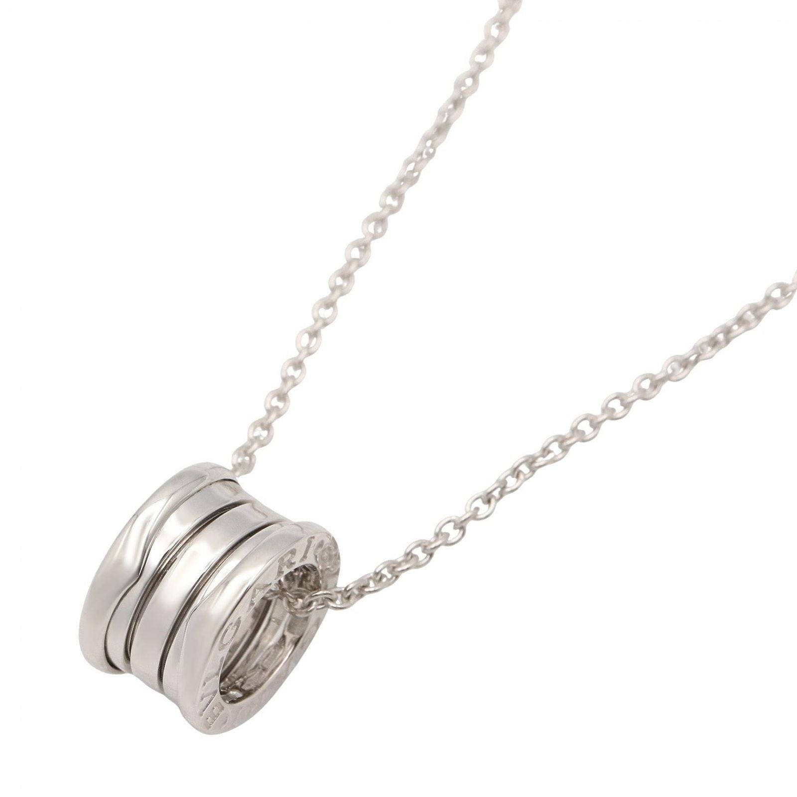 Bvlgari Necklace 40 cm 18k White Gold