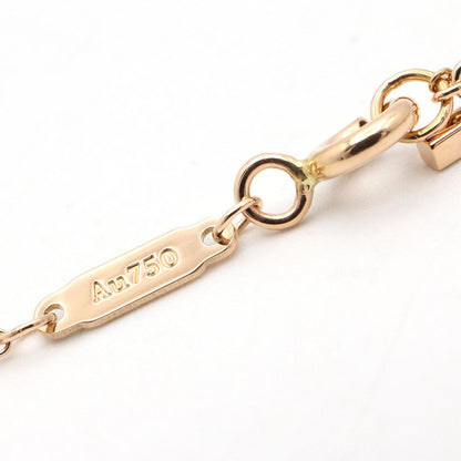 Tiffany & Co Necklace T Smile Mini Diamond 40.5 46 cm 18k Pink Gold — view 4