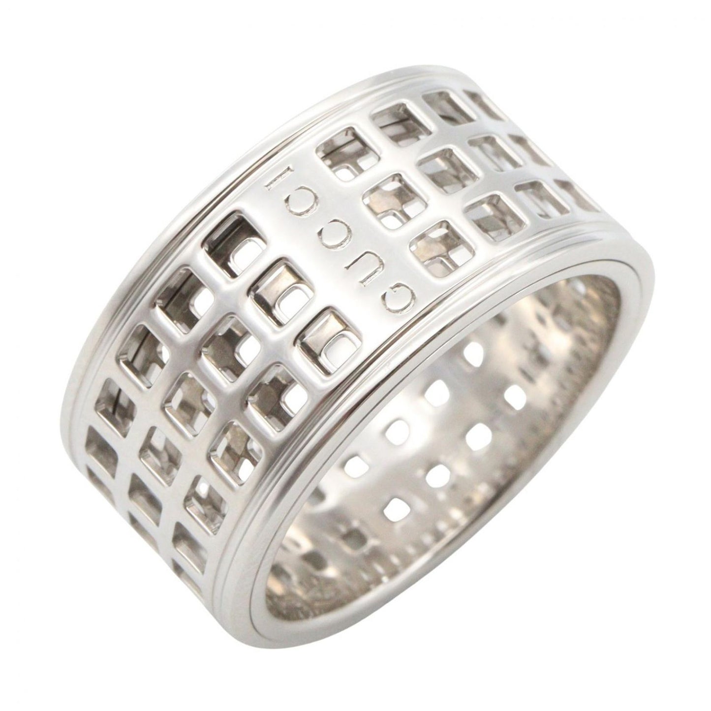 Gucci Ring 18k White Gold