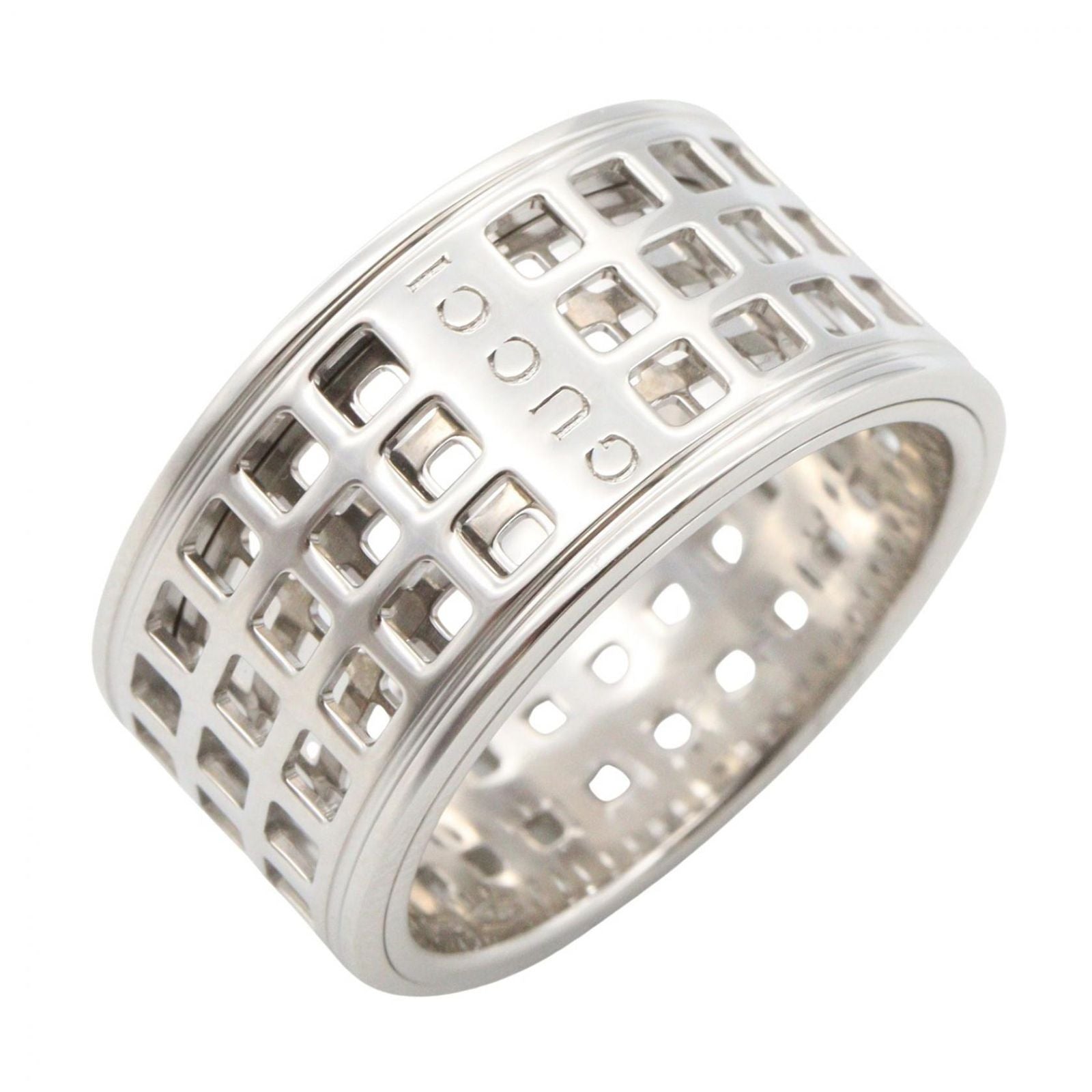 Gucci Ring 18k White Gold