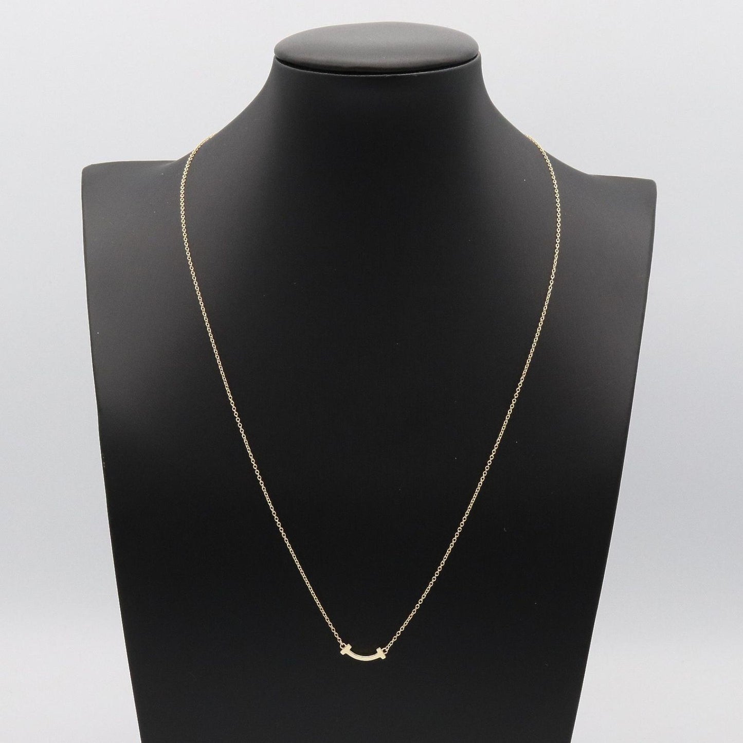 Tiffany & Co Necklace T Smile Mini 43 48.5 cm 18k — view 5