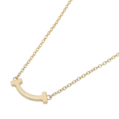 Tiffany & Co Necklace T Smile Mini 43 48.5 cm 18k