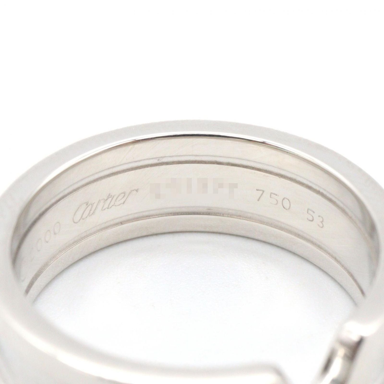 Cartier Ring C2 18k White Gold — view 4