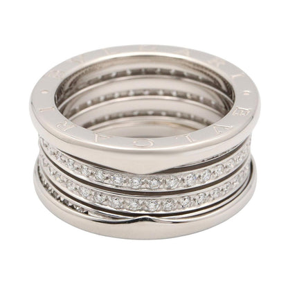 Bvlgari Ring Diamond Band 18k White Gold — view 3