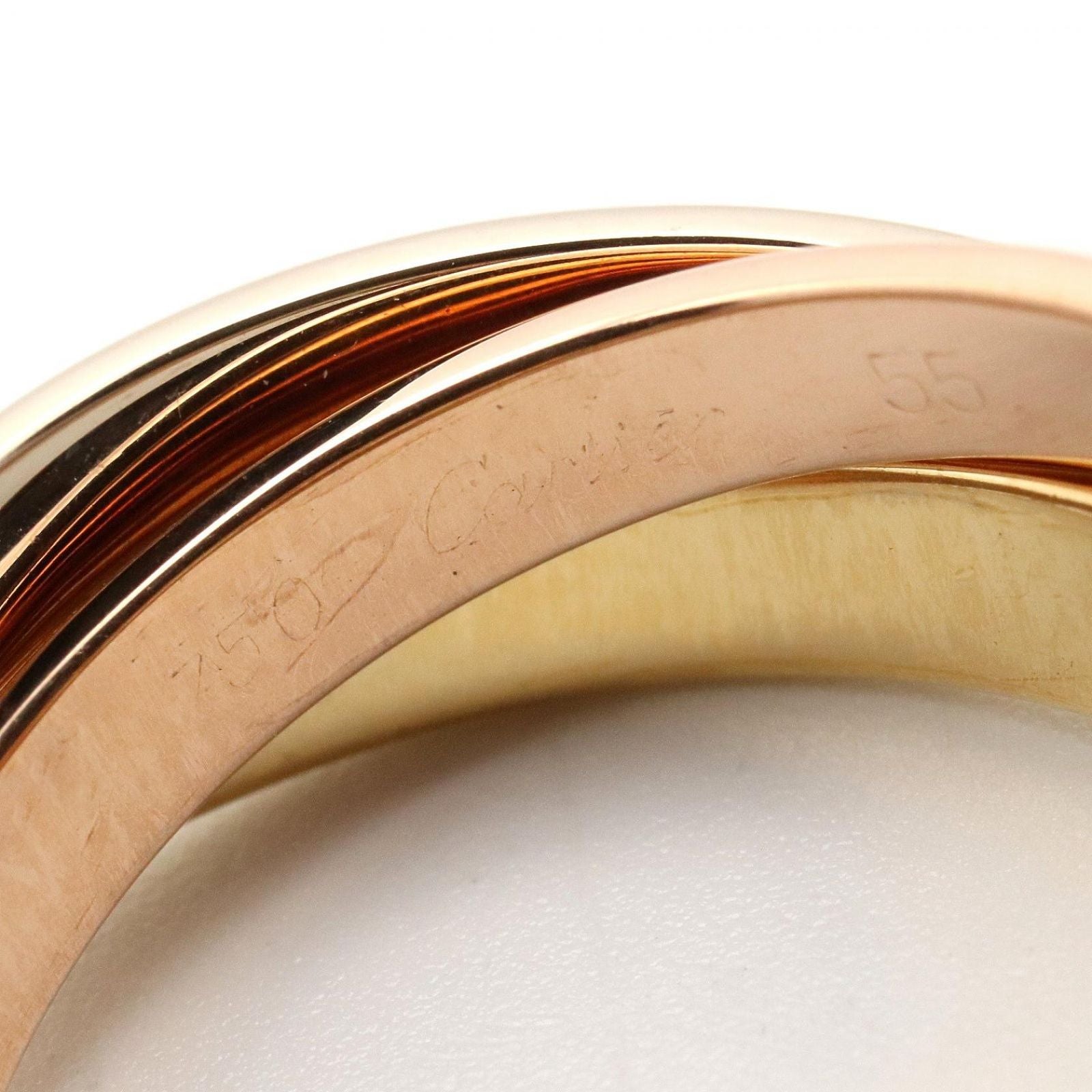 Cartier Ring Trinity 18k White Gold — view 3