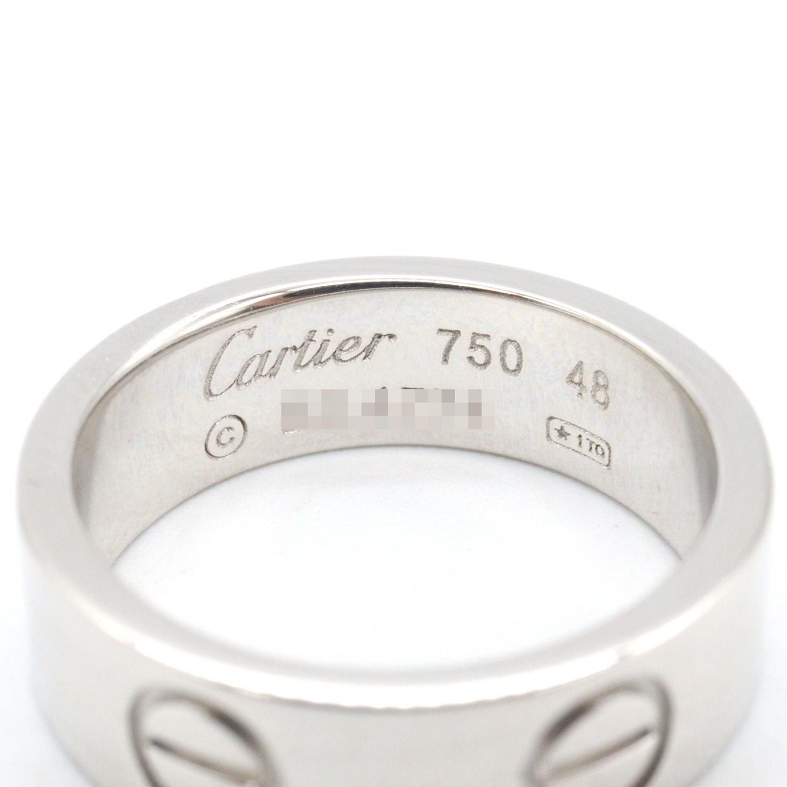 Cartier Ring Love 18k White Gold — view 3
