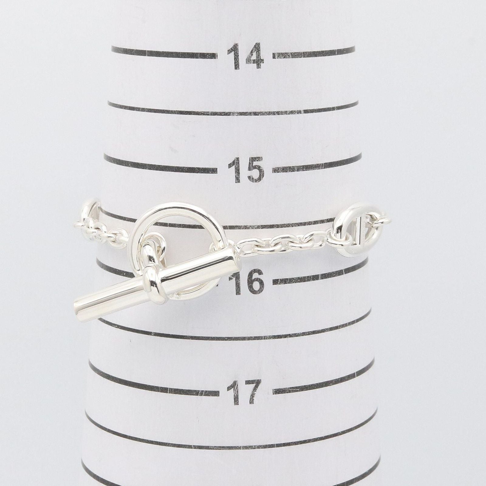 Hermes Bracelet Farandole 15.5 cm 925 Sterling Silver — view 6