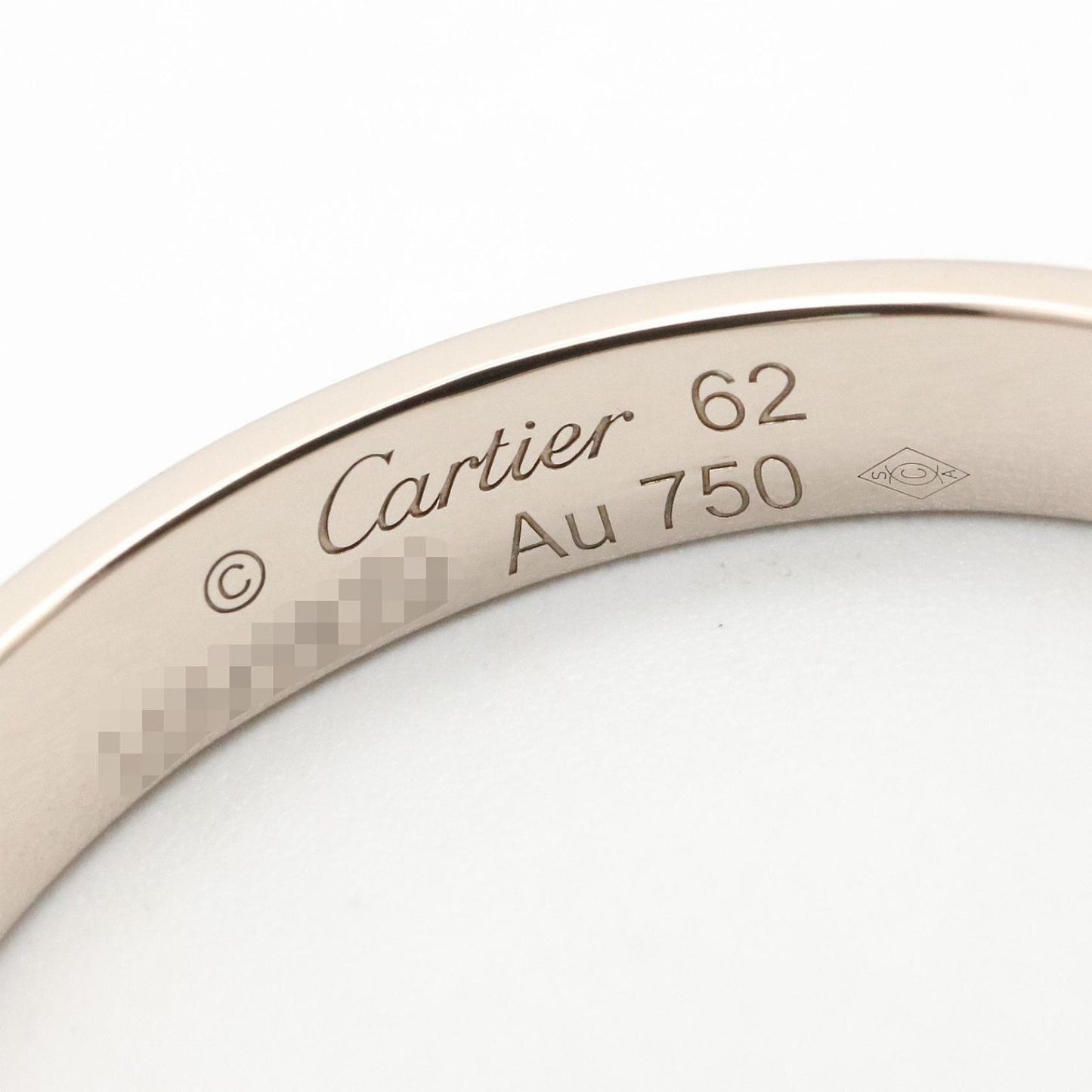 Cartier Ring Mini Love 18k White Gold — view 4