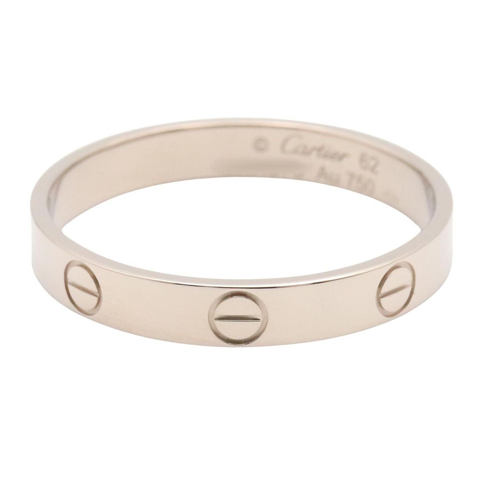Cartier Ring Mini Love 18k White Gold — view 3