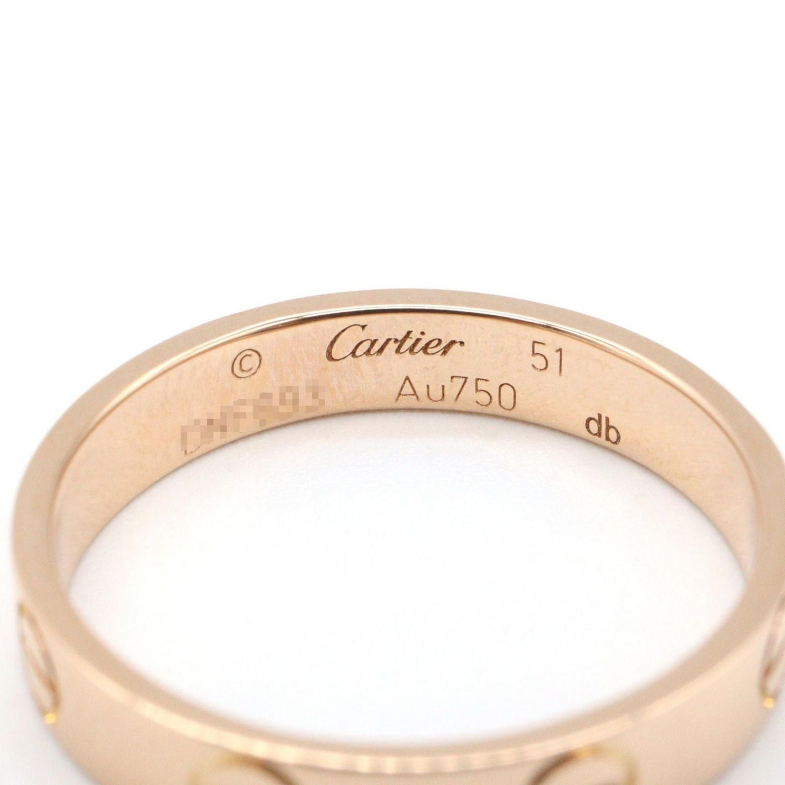 Cartier Ring Mini Love 18k Pink Gold — view 3
